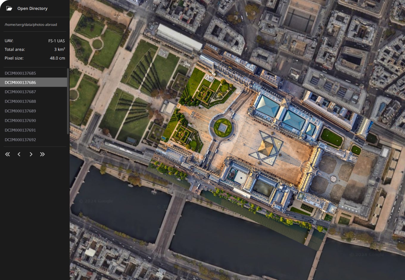 Instant geo-registration