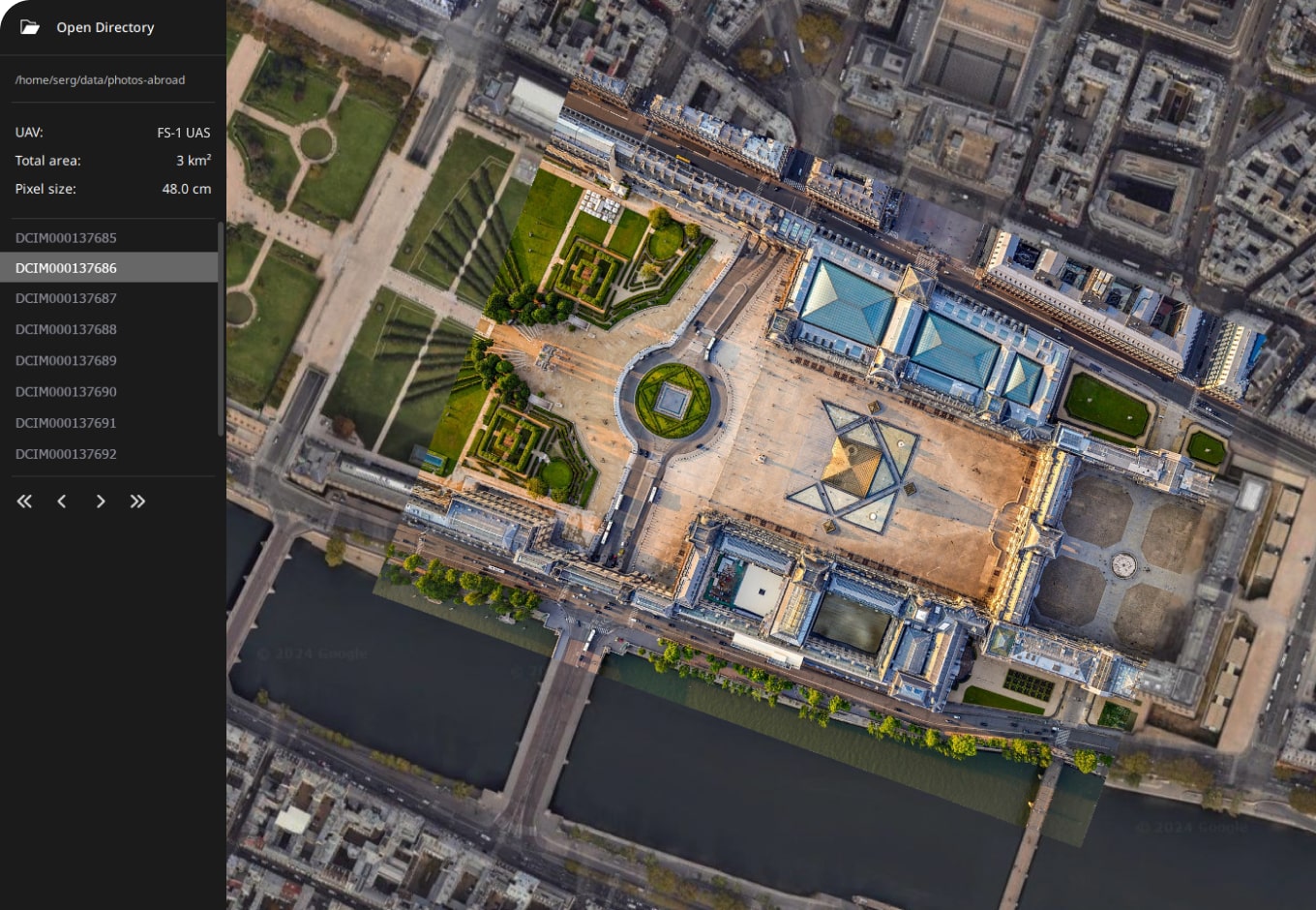 Instant geo-registration